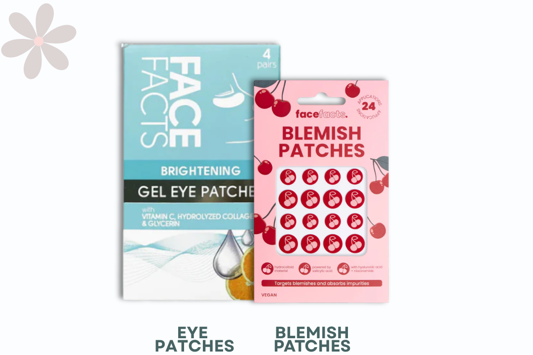 FACE FACT EYE PATCHES + BLEMISH PATCHES