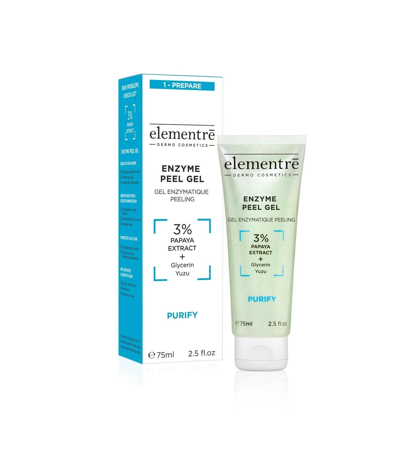 ELEMENTRE ENZYME PEEL GEL