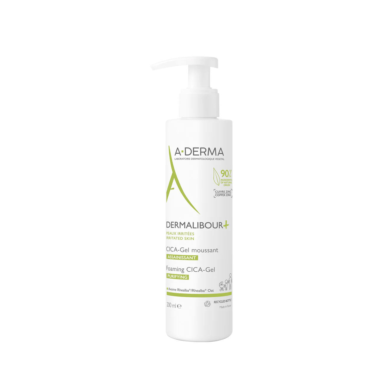A-DERMA DERMALIBOUR+ FOAMING GEL 200ML