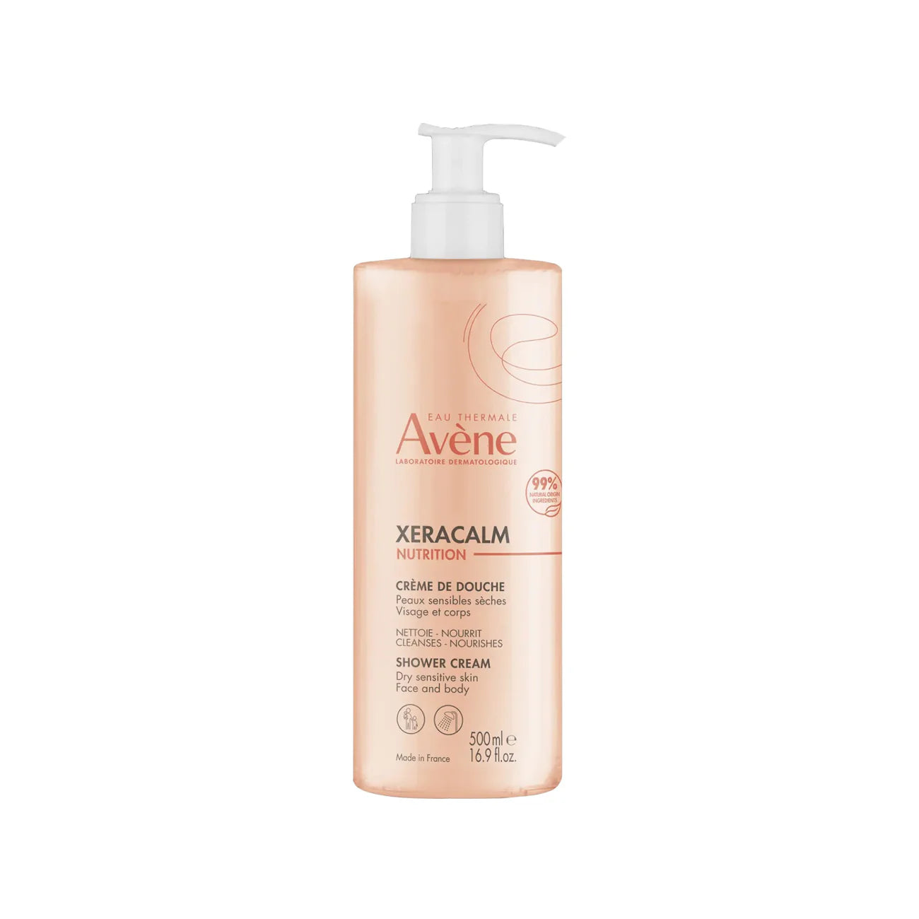 AVENE XERACALM NUTRITION SHOWER CREAM 500ML