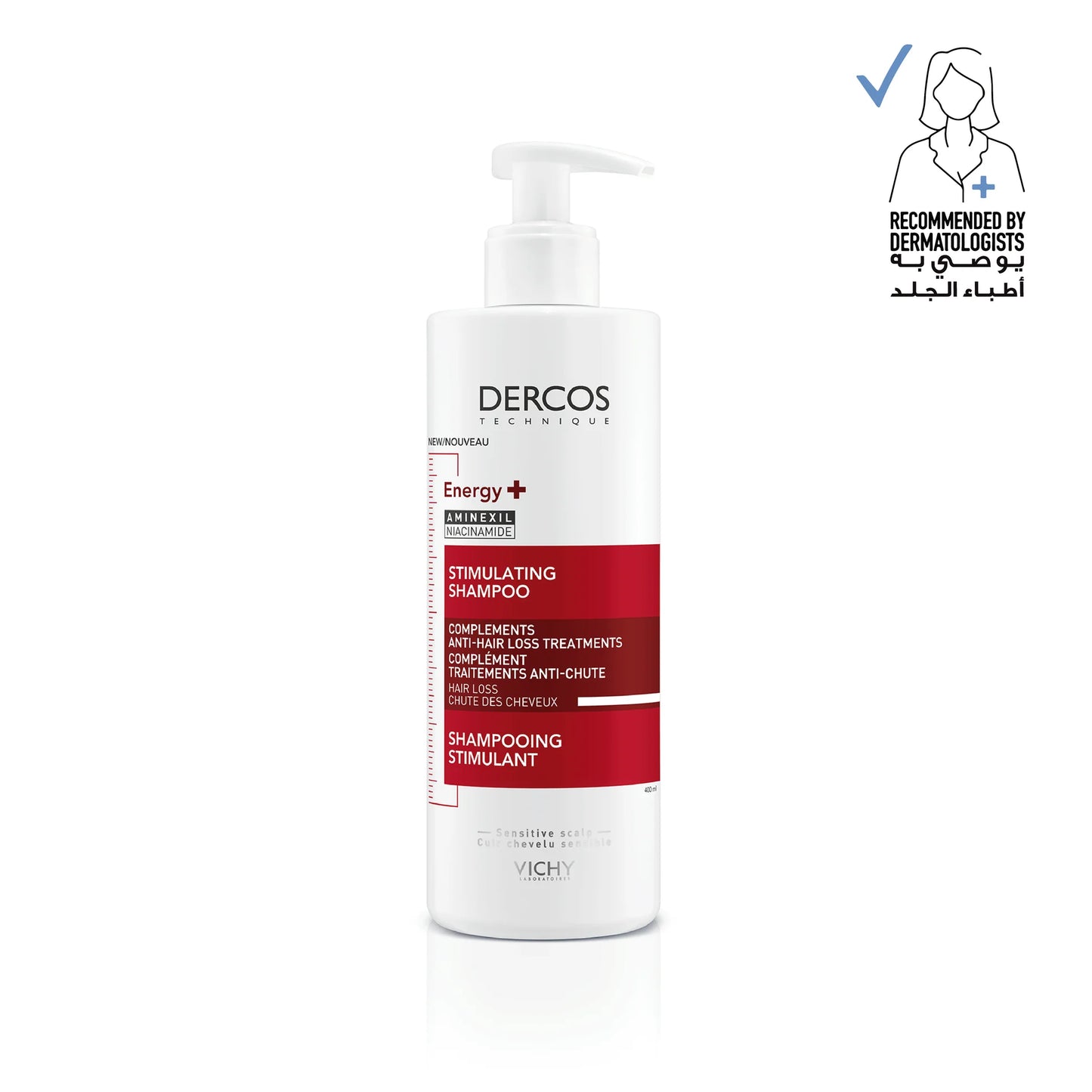 VICHY DERCOS ANTI-HAIR LOSS SHAMPOO 400 ML