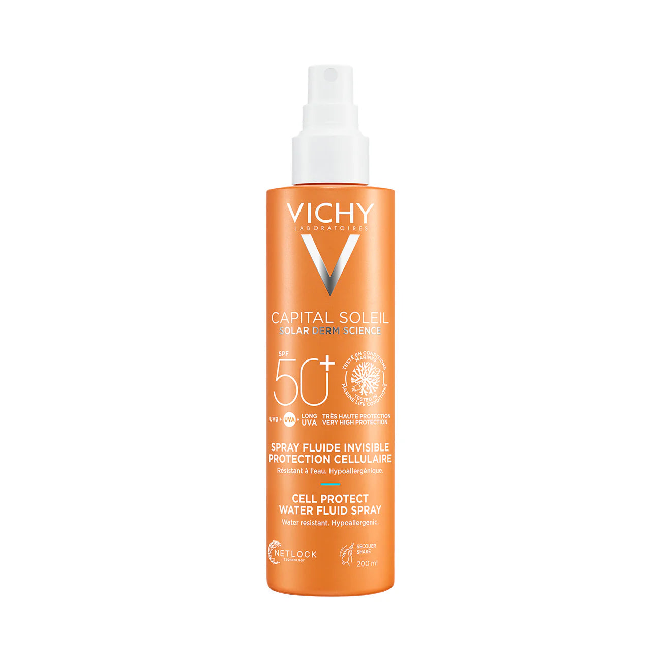 VICHY CAPITAL SOLEIL CELL PROTECT WATER FLUIDE SPRAY SPF50+