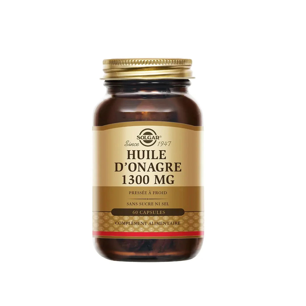SOLGAR HUILE D ONAGRE OIL 1300MG 60CAP