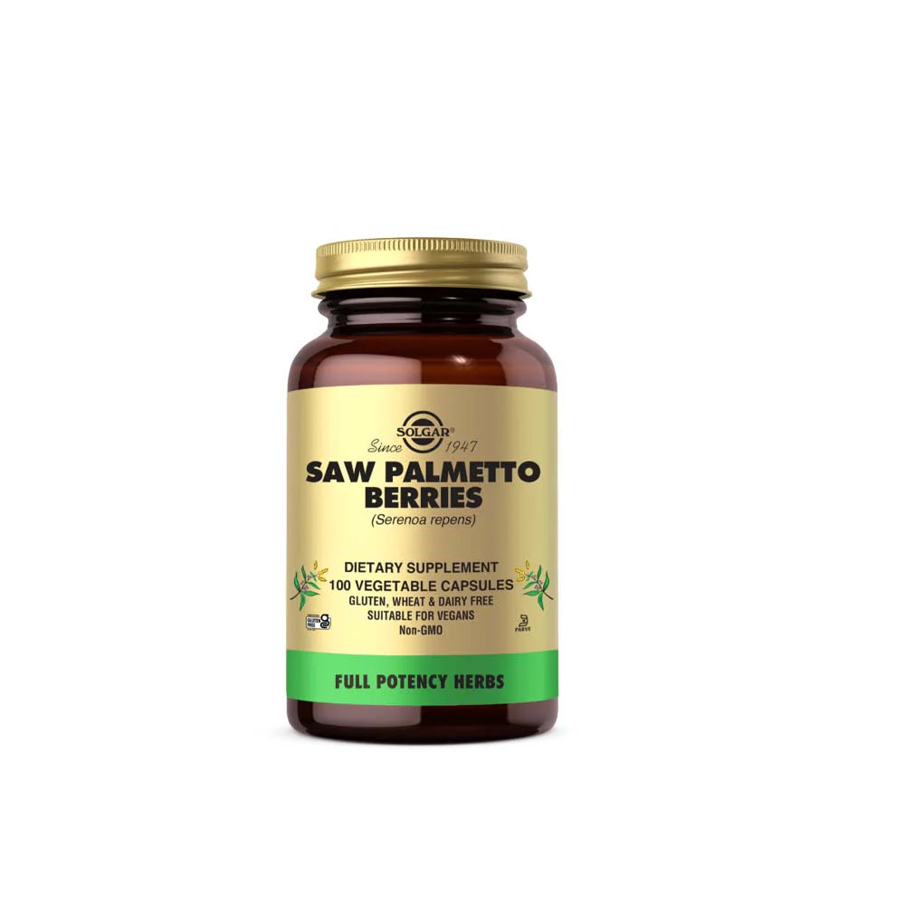 SOLGAR SAW PALMETTO BERRIES 100 CAP