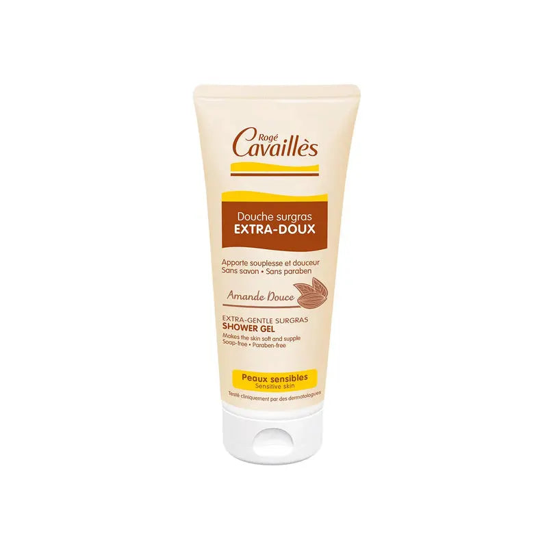 ROGE CAVAILLES EXTRA-GENTLE SWEET ALMOND SHOWER GEL 200ML
