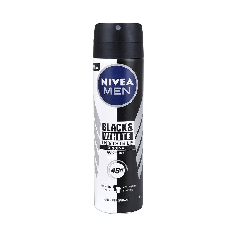 NIVEA MEN BLACK &WHITE 72H 150ML