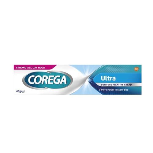 COREGA ULTRA DENTURE FIXACTIVE CREAM 40PG