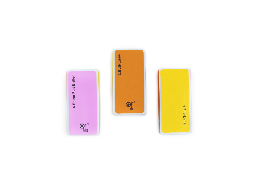 OR BLEU 4 WAY MINI NAIL BUFFERS