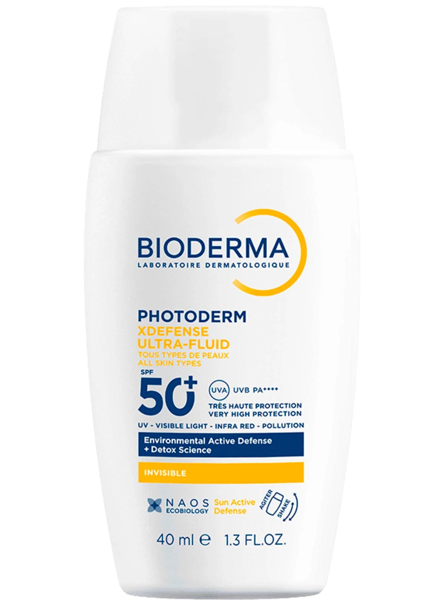 BIODERMA PHOTODERM XDEFENSE ULTRA FLUID SPF50+ INVISIBLE 40ml