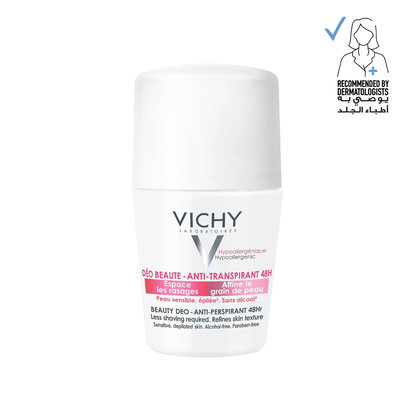 VICHY ANTI-PERSPIRANT BEAUTY DEODORANT 48 HOUR FOR WOMEN 50ML