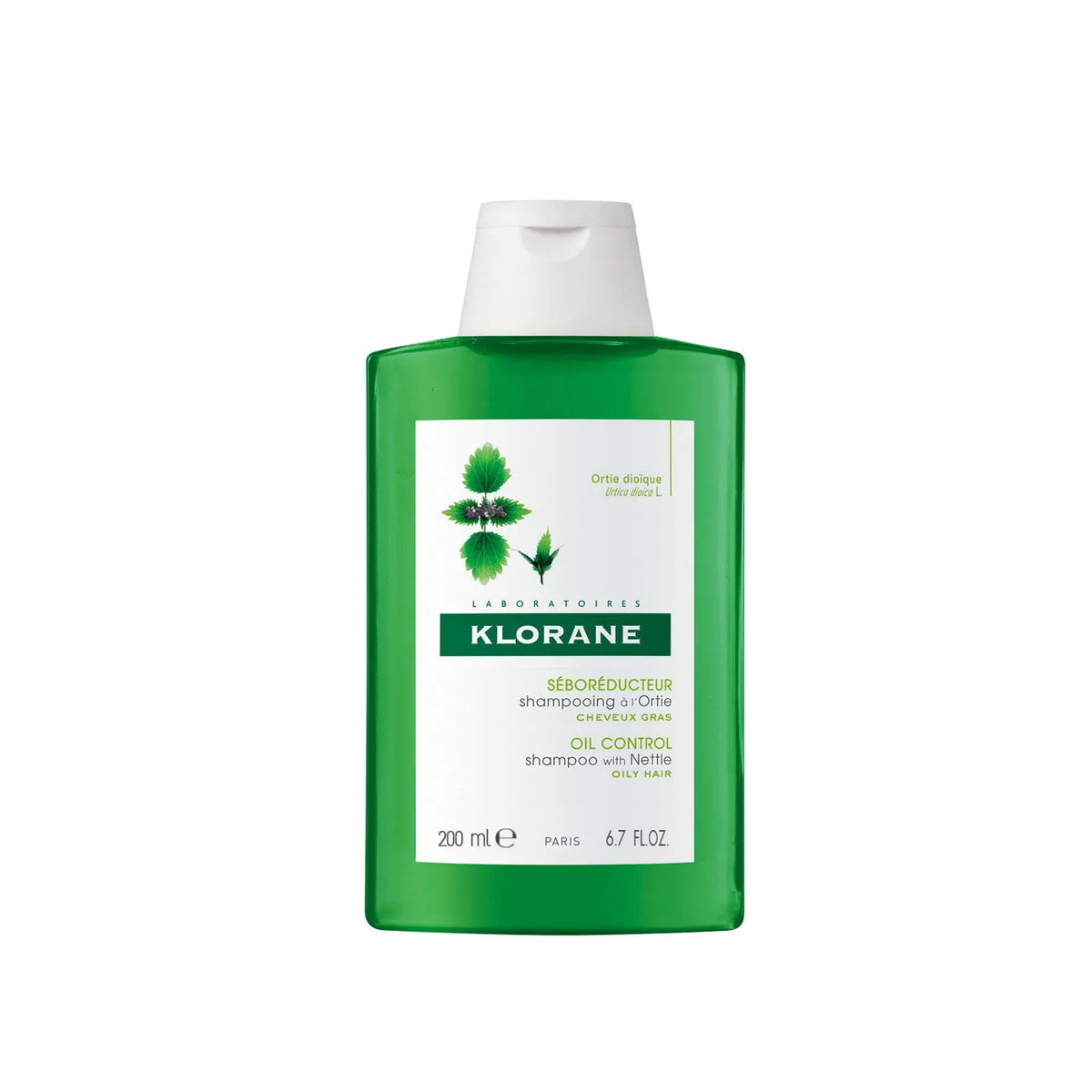 KLORANE Oil Control Shampoo with Organic Nettle 200 ml