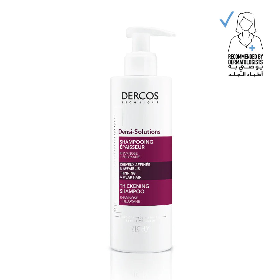 VICHY DERCOS DENSI-SOLUTIONS HAIR THICKENING SHAMPOO FOR WEAK AND THINNING HAIR 250ML