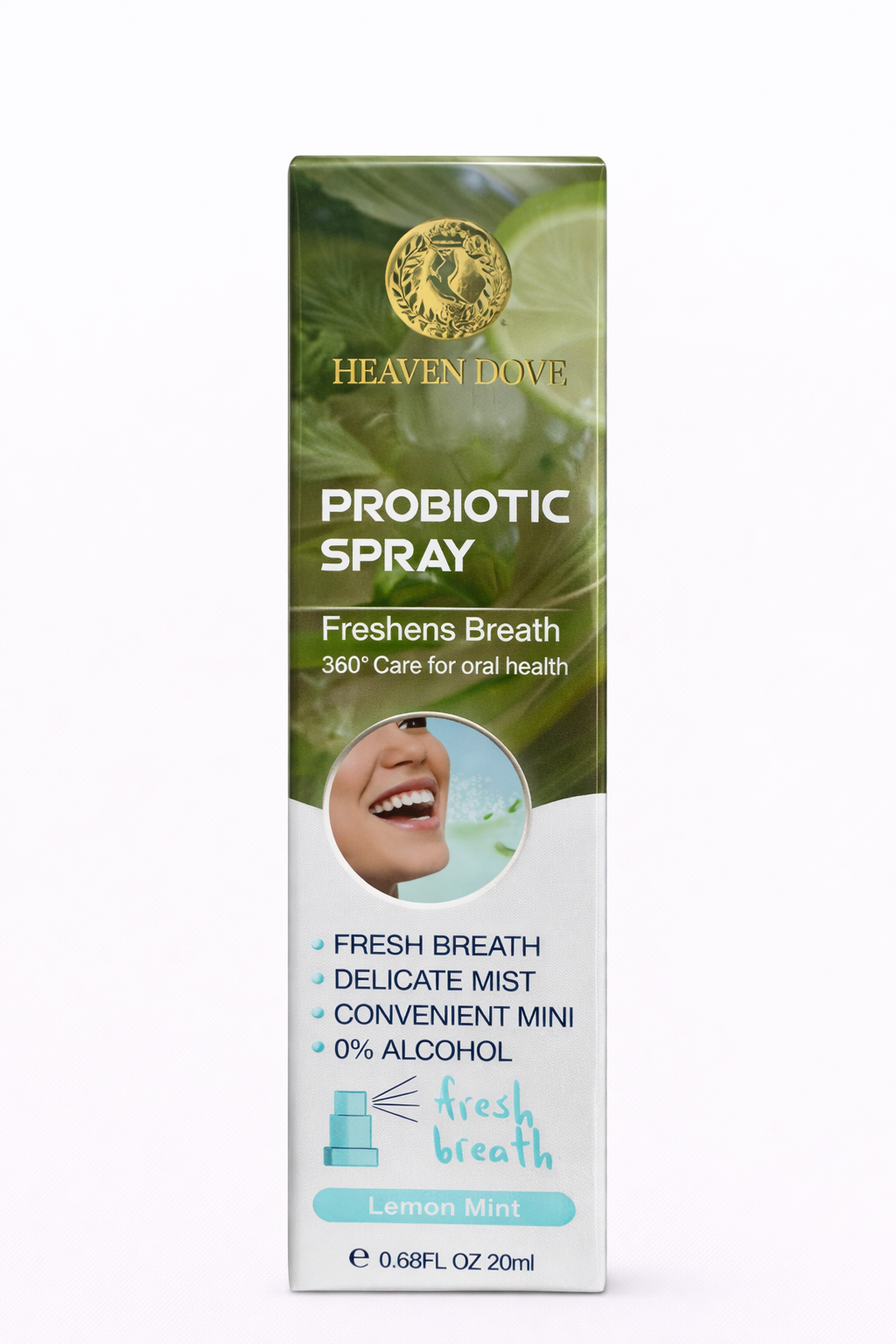 PROBIOTIC SPRAY FRESH BREATH LEMON MINT