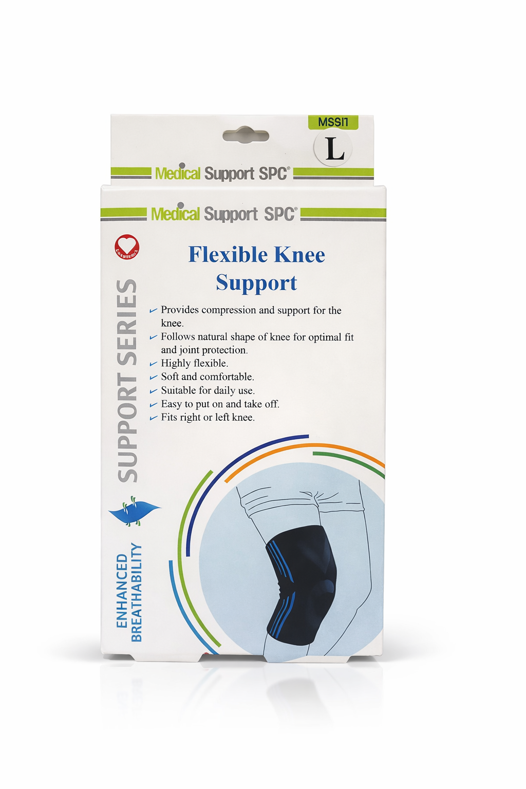 MEDICAL SUPPORT FLEXIBLE KNEE