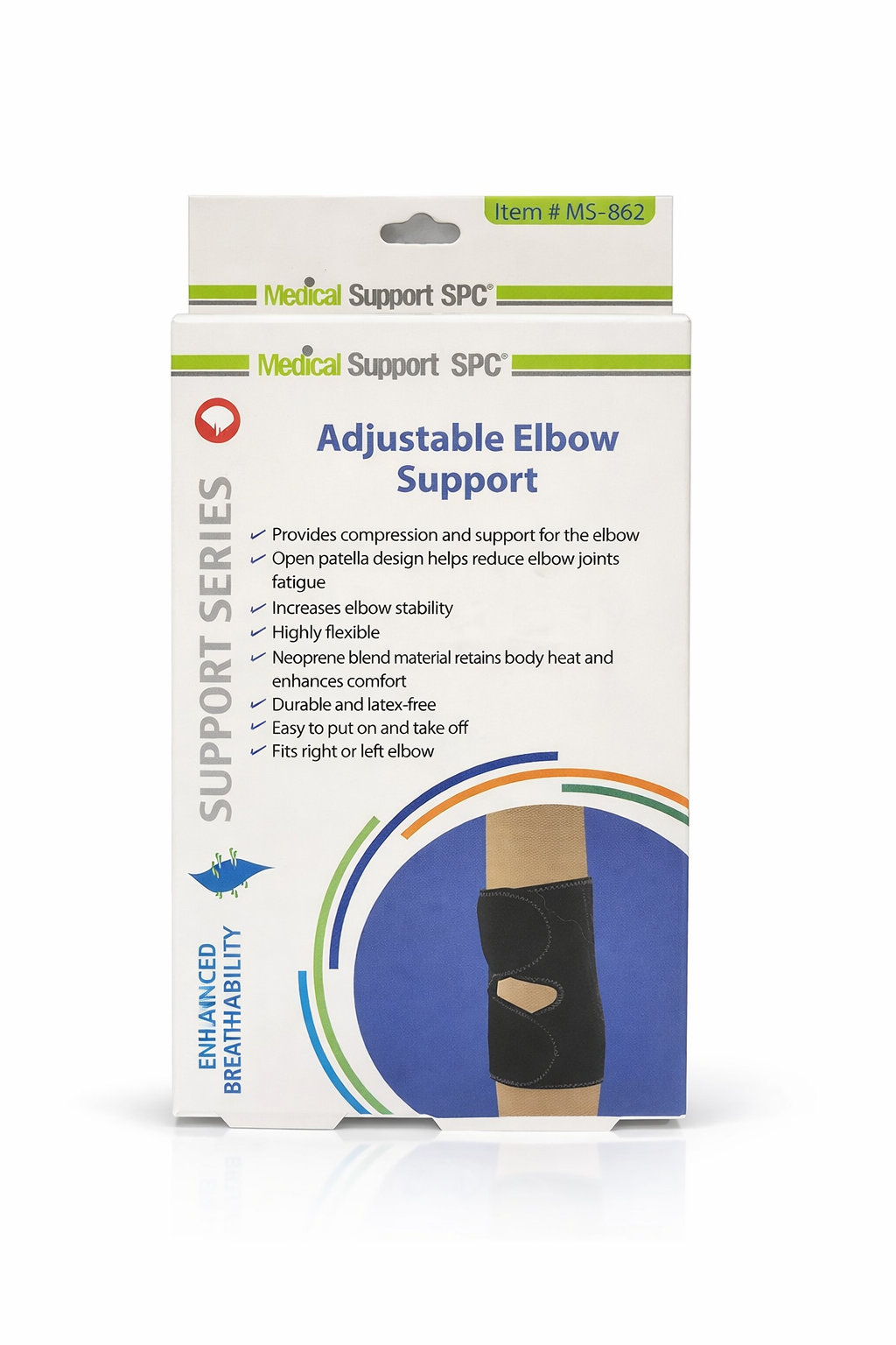 MEDICAL SUPPORT ADJUSTABLE ELBOW