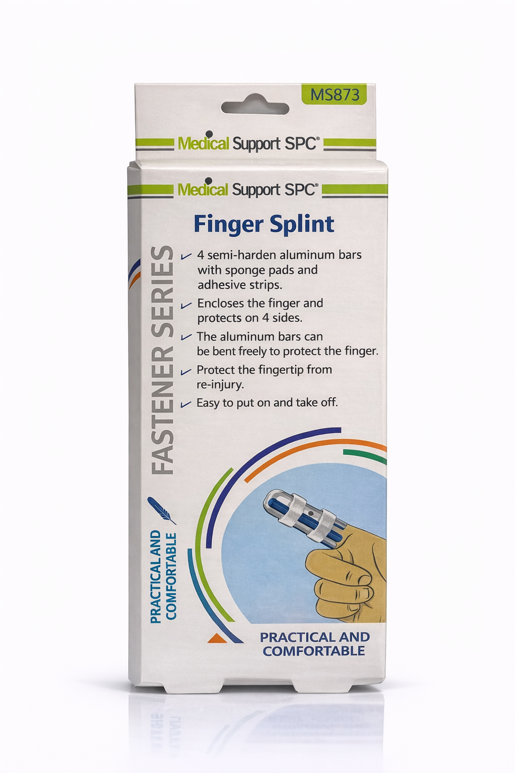 MEDICAL SUPPORT FINGER SPLINT