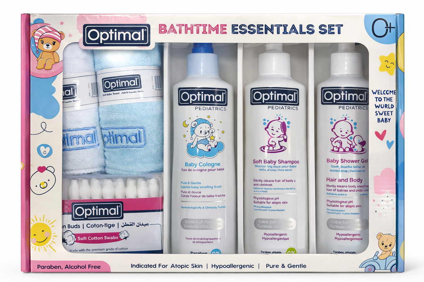 OPTIMAL BATHTIME ESSENTIAL SET – BLUE