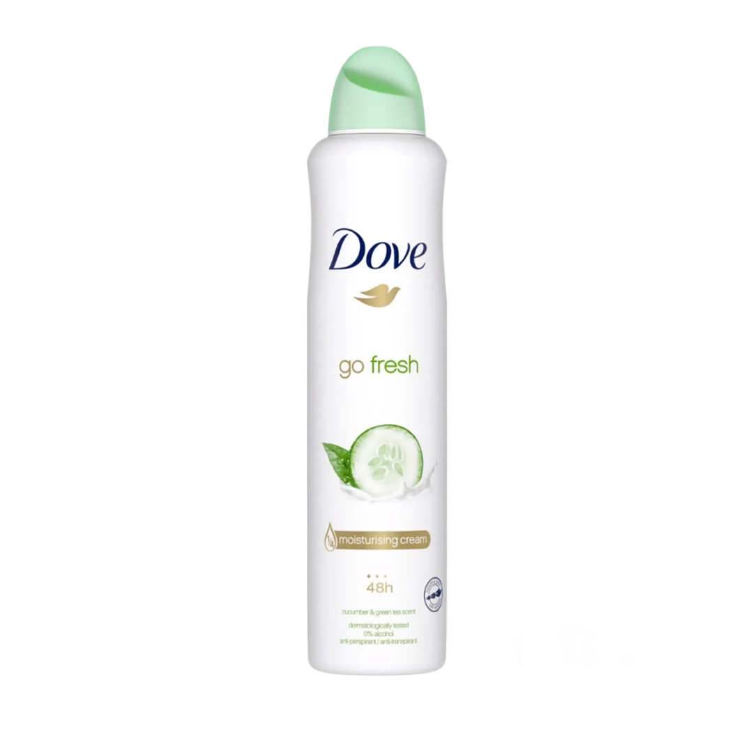 DOVE GO FRESH CUCUMBER 48H 250ML
