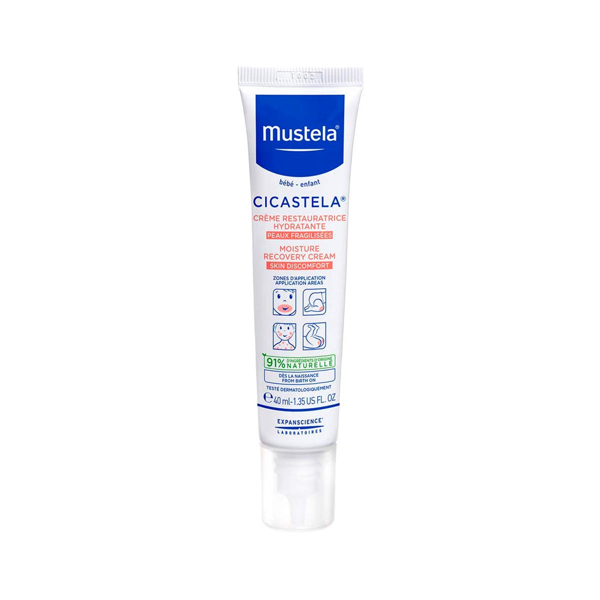 MUSTELA CICASTELA MOISTURE RECOVERY CREAM 40ML