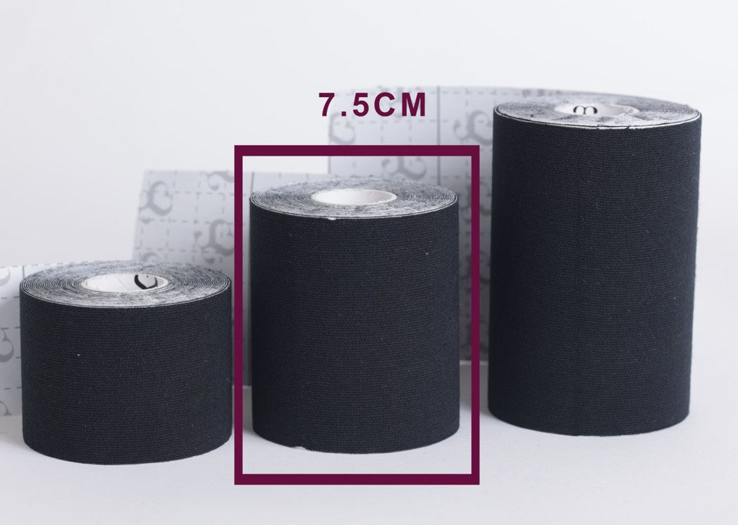 BRALESS BOOB LIFT TAPE 7.5CM-BLACK