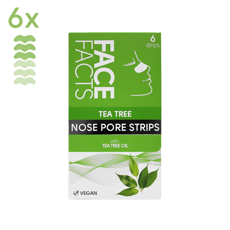FACE FACT NOSE STRIPS TEA TREE