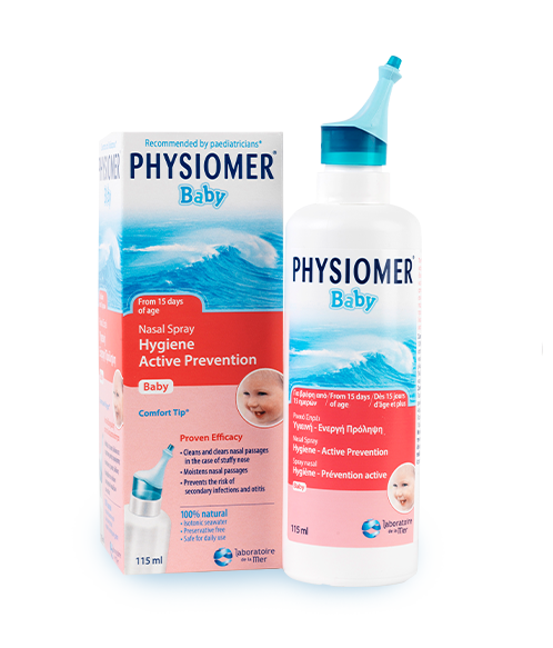 PHYSIOMER NASAL SPRAY BABY 115ML