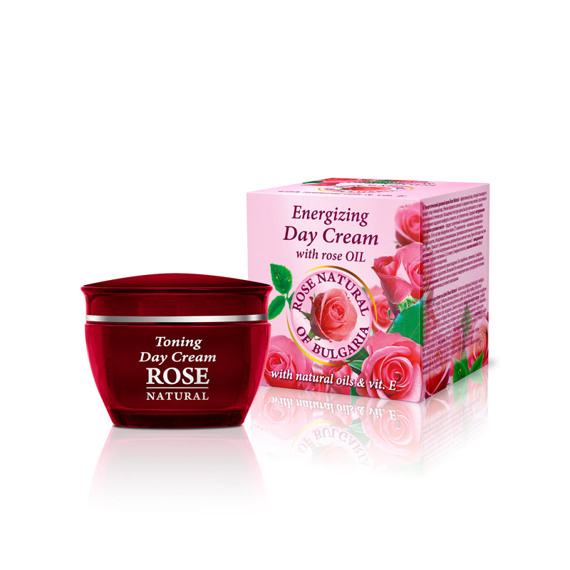 ROSE NATURAL OF BULGARIA ENERGIZING DAY CREAM WITH ROSE OIL