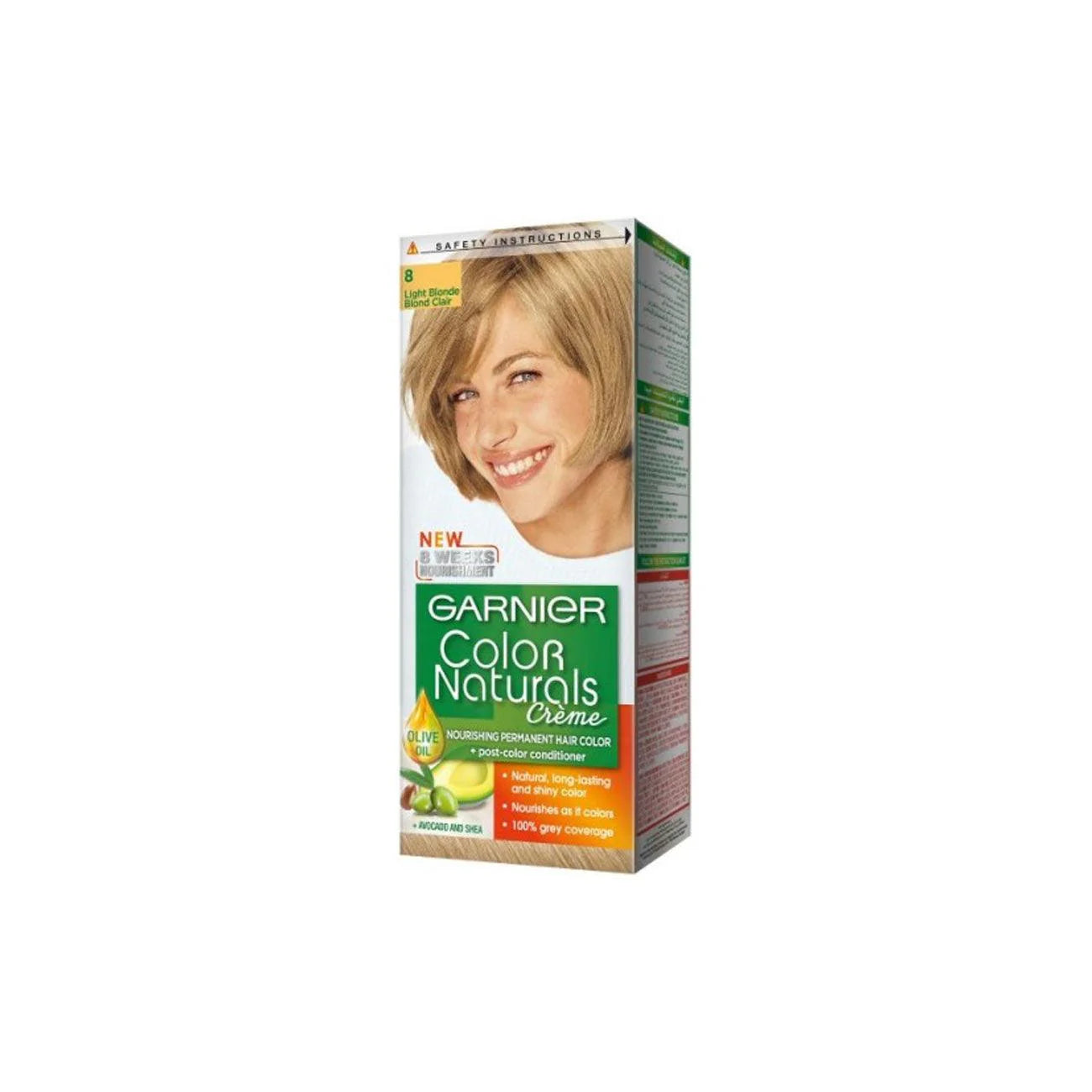 GARNIER COLOR NAT LIGHT BLONDE 8