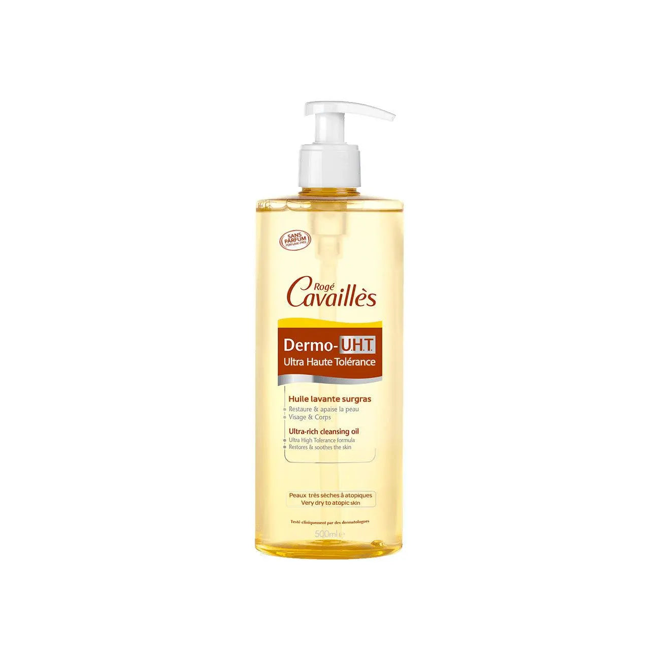 ROGE CAVAILLES DERMO-U.H.T. SURGRAS CLEANSING OIL 500ML