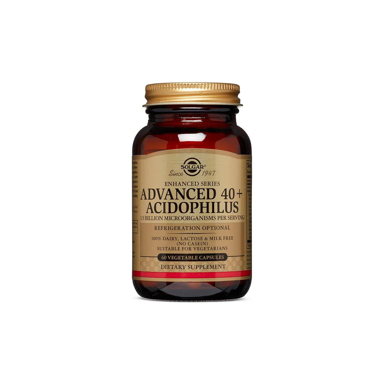 SOLGAR ADVANVED 40+ ACIDOPHILUS 60 CAP
