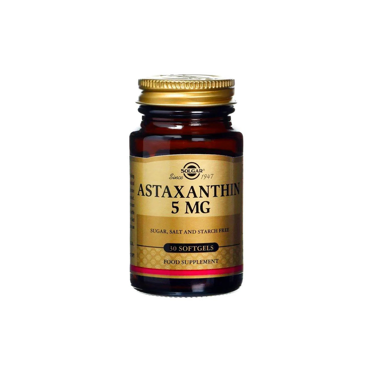 SOLGAR ASTAXANTHIN 5MG 30SOFTGELS