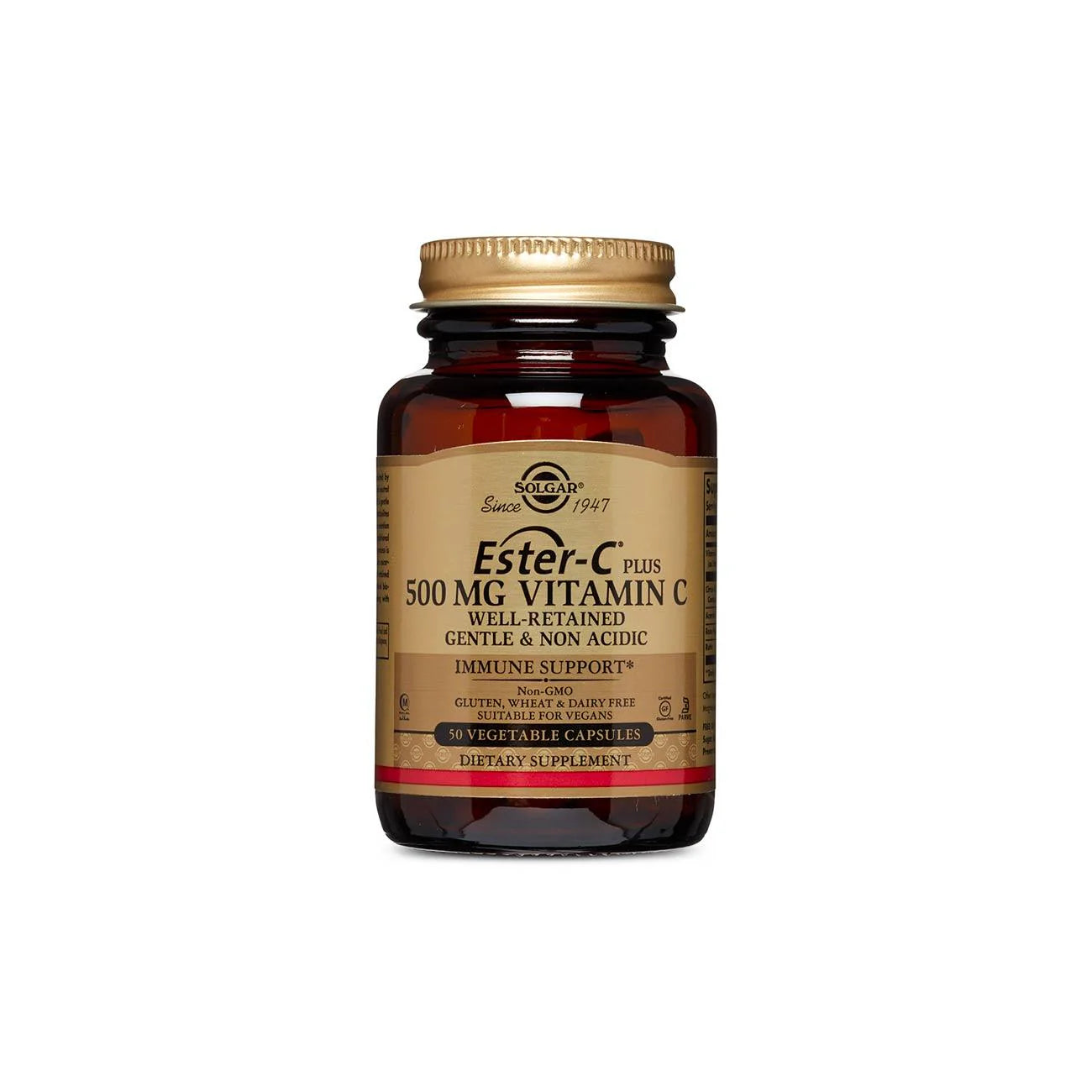 SOLGAR ESTER-C PLUS 500MG VITAMIN C 50CAP
