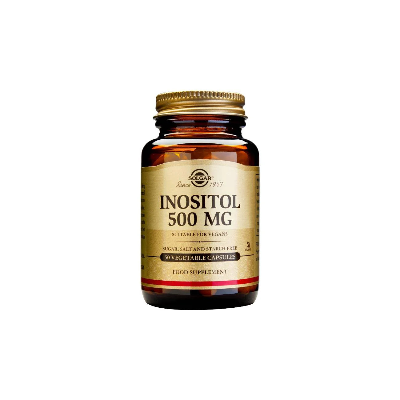 SOLGAR INOSITOL 500MG 50CAP