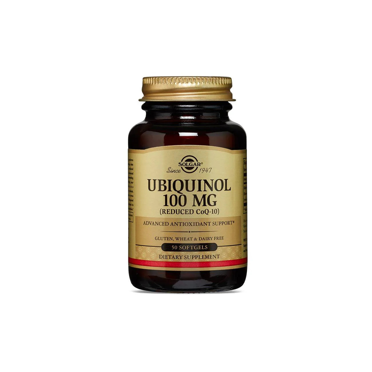 SOLGAR UBIQUINOL 100MG 50SOFTGELS