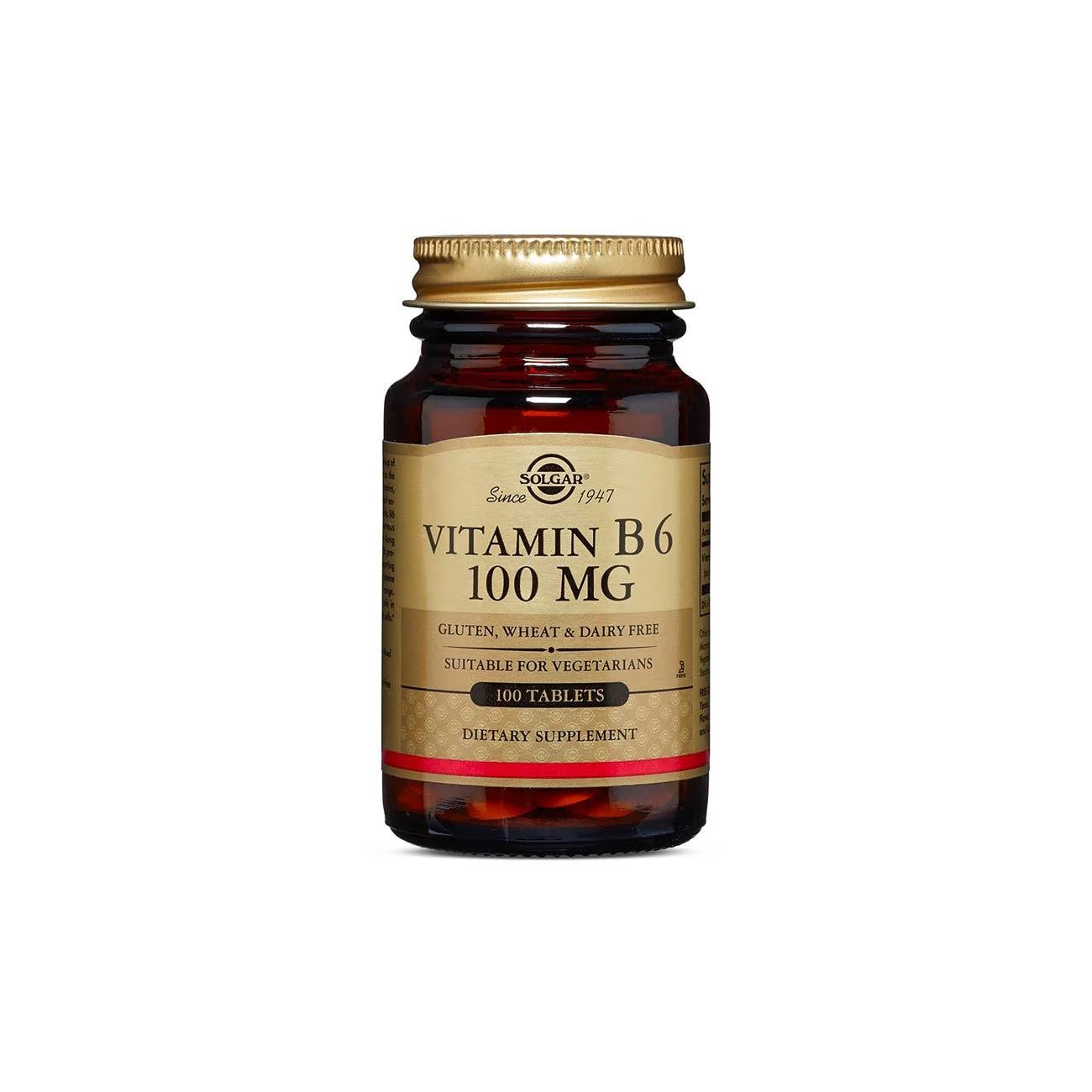 SOLGAR VITAMIN B6 100MG 100TAB