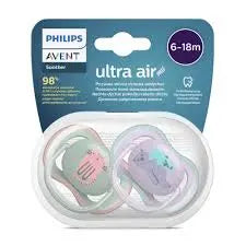 AVENT SOOTHER ULTRA AIR 6-18M PURPLE