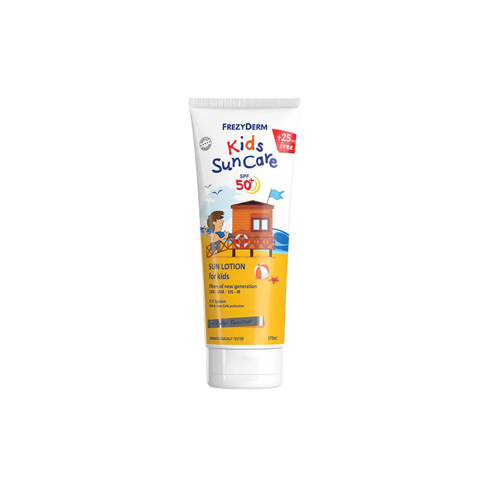 FREZYDERM SUNSCREEN LOTION FOR KIDS SPF 50 175ML