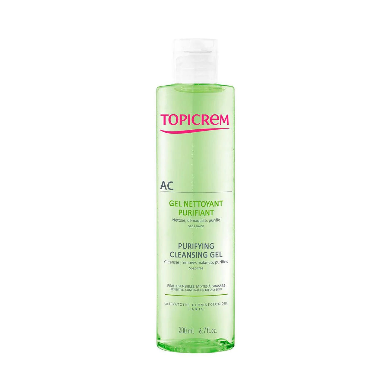 TOPICREM AC PURIFYING CLEANSING GEL 200ML