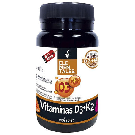 NOVADIET VITAMIN D3+K2 60 CAPS