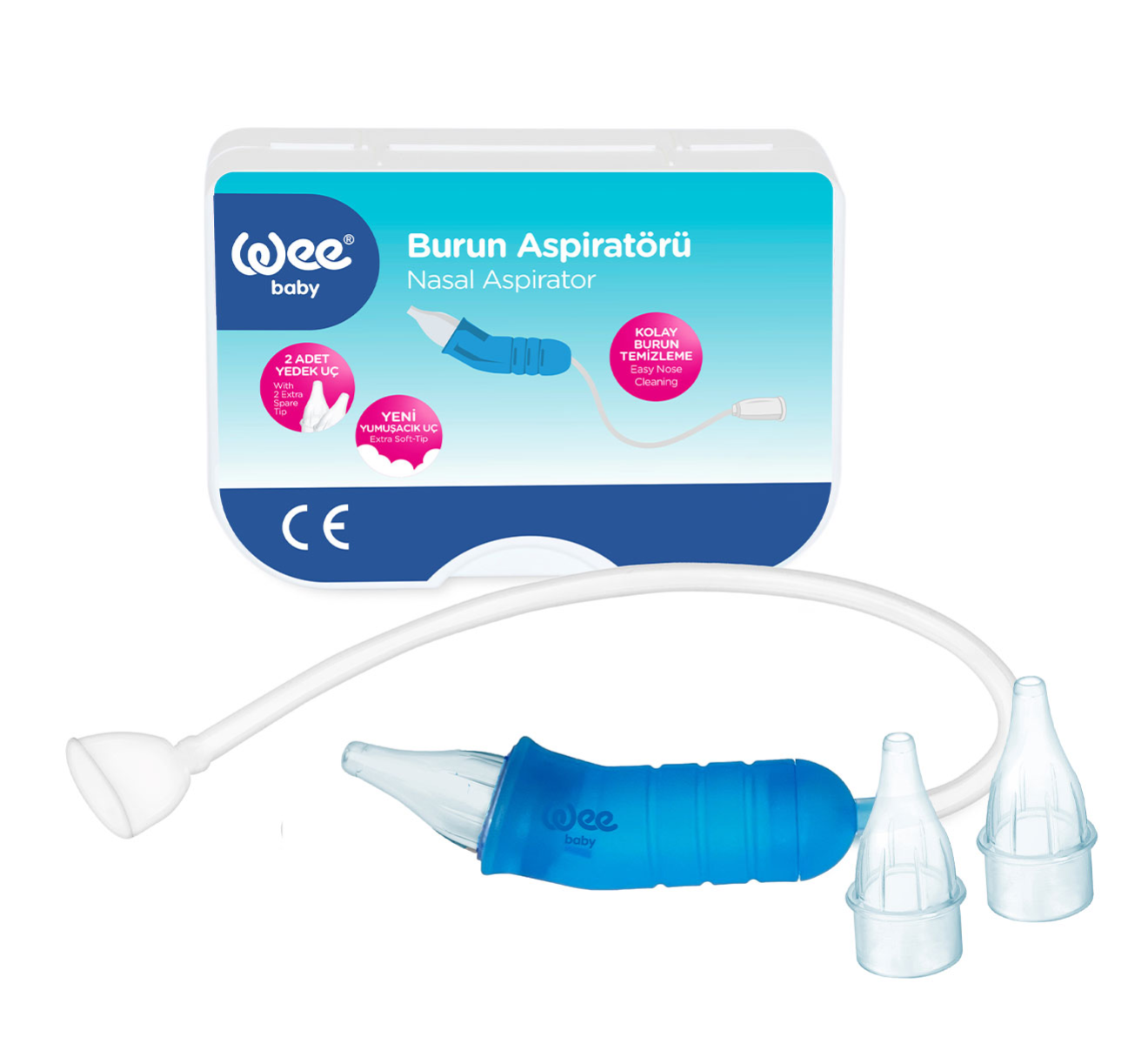 WEE BABY SILICON NASAL ASPIRATOR