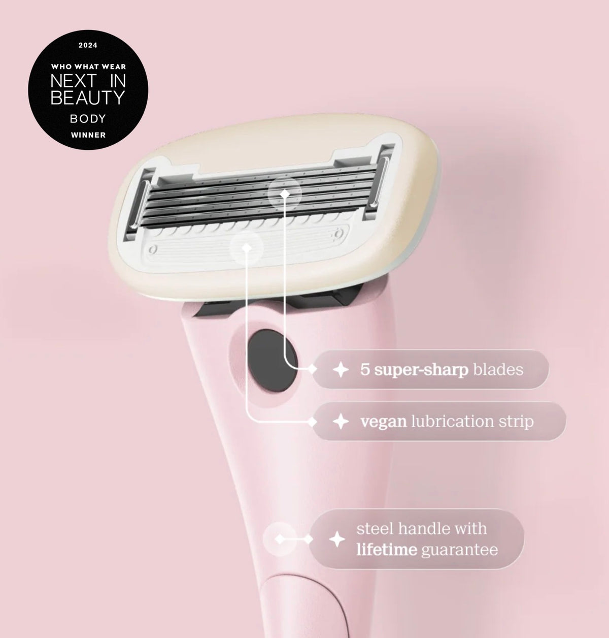 ESTRID BODY RAZOR STARTER KIT