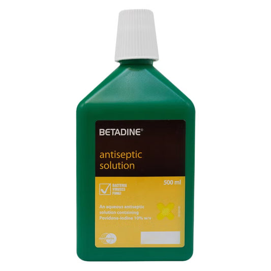 BETADINE ANTISEPTIC SOLUTIONN 500 ML