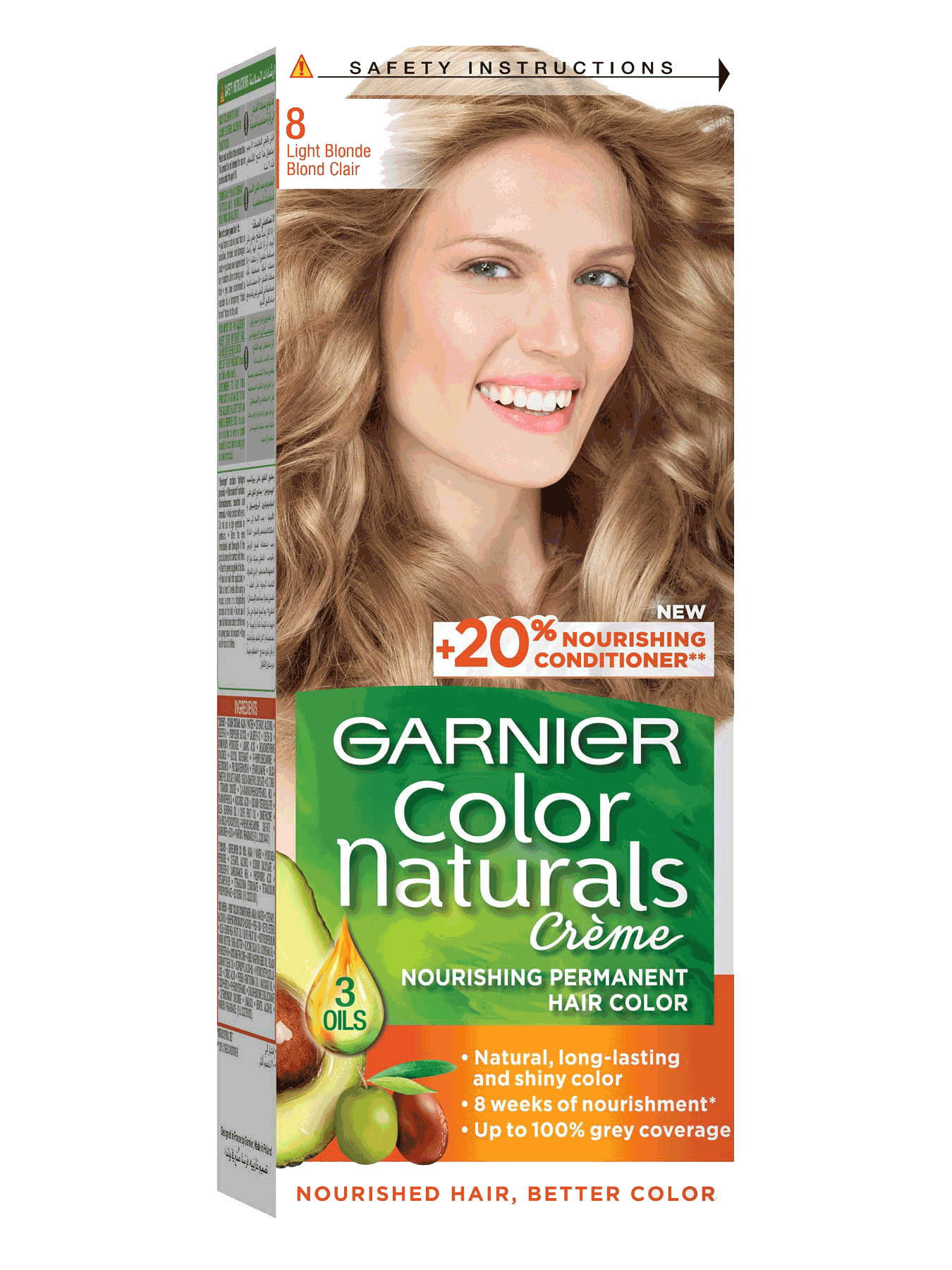 GARNIER COLOR NATURAL LIGHT BLONDE 8