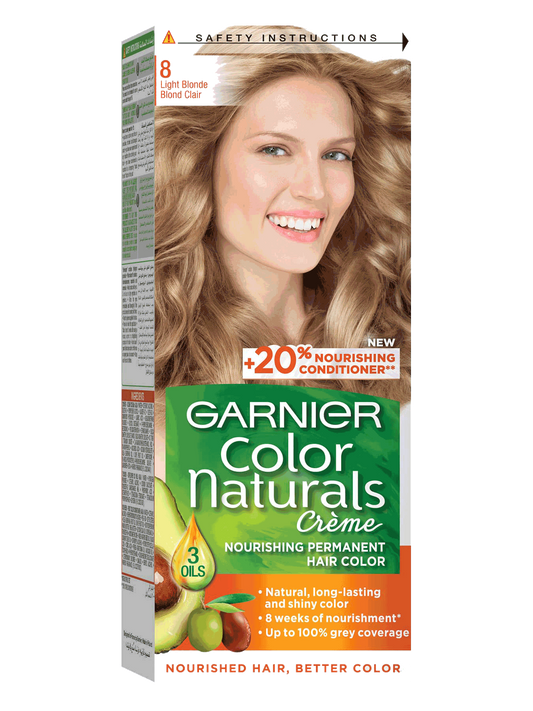 GARNIER COLOR NATURAL LIGHT BLONDE 8