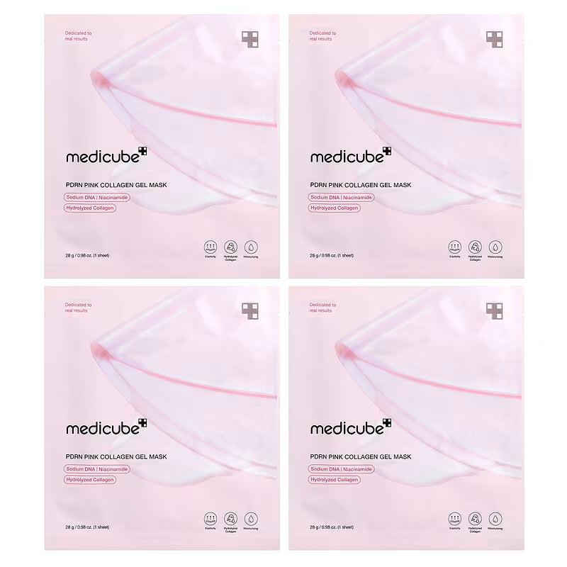 PDRN Pink Collagen Gel Mask (4EA)