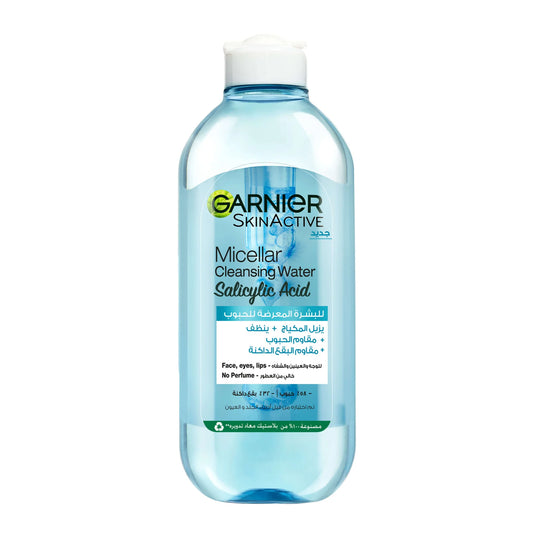GARNIER SALICYLIC ACID MICELLAR WATER 400ML