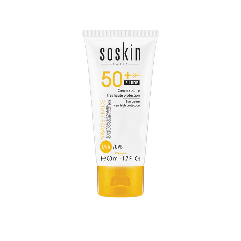 SOSKIN FLUID SUNSCREEN SPF 50+