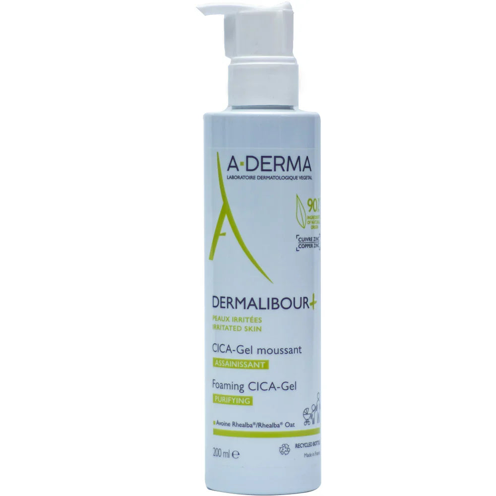ADERMA DERMALIBOUR+ FOAMING CICA-GEL – PURIFYING 200ML