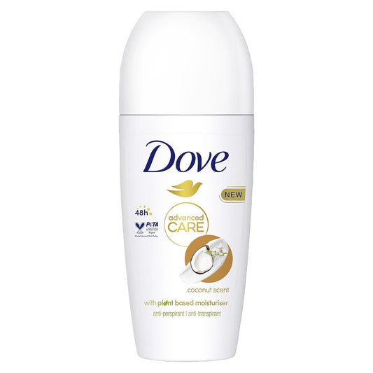 DOVE ADVANCED CARE COCONUT 48H 50ML