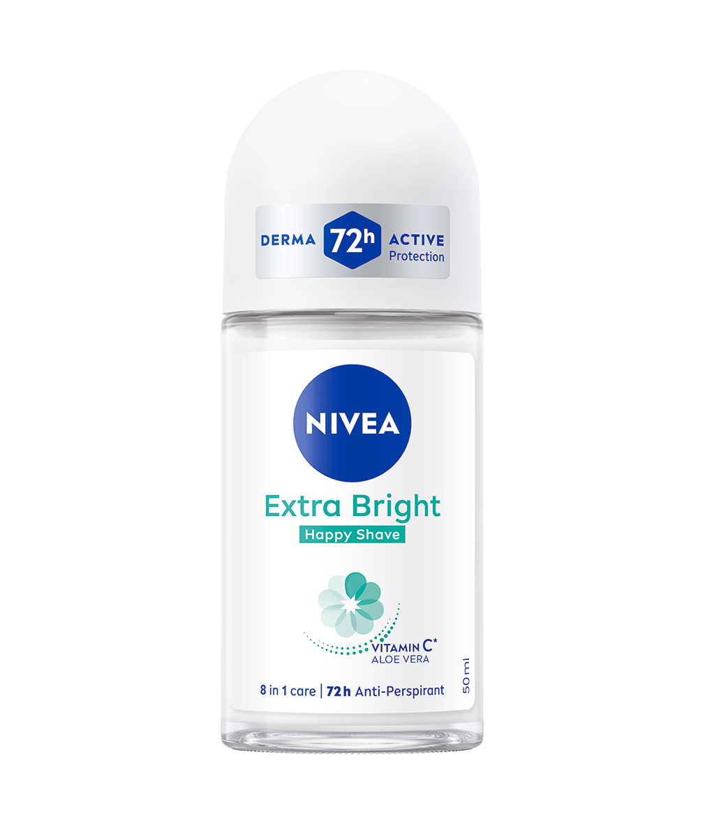 NIVEA ROLL WOMAN EXTRA BRIGHT HAPPY SHAVE 50ML